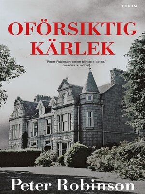 cover image of Oförsiktig kärlek